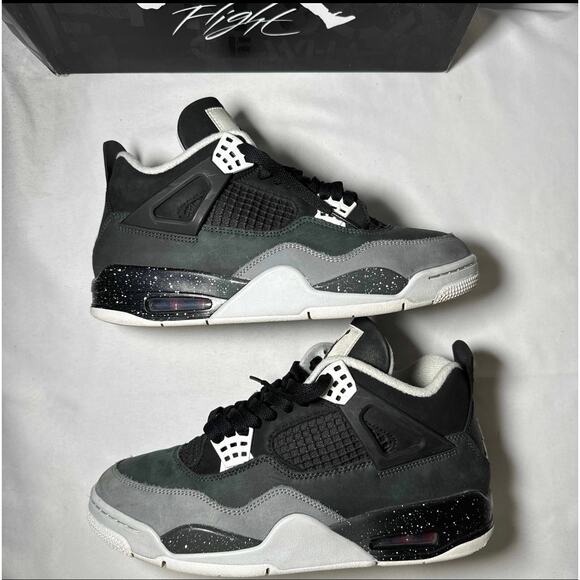 Size 9 - Nike Air Jordan 4 Retro Fear 2024 Men\'s Shoes Ships Now main image 8